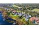 Waterfront mansions with lush landscaping, private pools, and docks provide luxury living with beautiful water access at 6139 Greatwater Dr, Windermere, FL 34786
