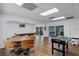 Recreation room with pool table, foosball, and seating area at 917 Royal Oak Blvd, Leesburg, FL 34748