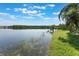 Scenic view of lake with trees and vegetation along the shoreline at 10097 Lake District Ln, Orlando, FL 32832