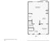 First floorplan showing kitchen, bathroom, Gathering room and stairs at 10255 Hartford Maroon Rd, Orlando, FL 32827