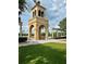 Elegant outdoor pavilion featuring intricate architectural details, manicured lawns, and a serene waterfront view at 109 Oyster Bay Cir # 120, Altamonte Springs, FL 32701