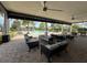Relaxing poolside lounge offering comfortable seating and shade from the sun at 11091 Bagley Aly, Windermere, FL 34786