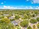 A residential neighborhood showcases mature trees and landscaping for many beautiful homes at 1127 W Harvard St, Orlando, FL 32804