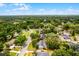 Aerial view of the property, showcasing the location, large lot, and surrounding neighborhood at 1204 Howell Creek Dr, Winter Springs, FL 32708