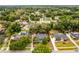 Aerial view of the property, showing the home's location and surrounding neighborhood at 1204 Howell Creek Dr, Winter Springs, FL 32708