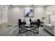 Comfortable living room with modern sofa, sleek coffee table, and stylish decor at 1204 Howell Creek Dr, Winter Springs, FL 32708