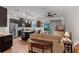 Modern kitchen seamlessly blends with the living area, offering ample counter space and stainless appliances at 13993 Tarvin St, Orlando, FL 32832