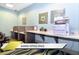 Shared office space with workspace desks and printing equipment at 1466 Moon Valley Dr, Champions Gate, FL 33896