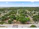 Lush, green residential neighborhood featuring tree-lined streets and a variety of charming homes from an aerial perspective at 2312 Corrine Dr, Orlando, FL 32803