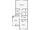 Upstairs floorplan showcasing the primary bedroom, bathroom, and additional bedrooms at 2706 Donaldson Dr, Orlando, FL 32812