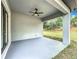 Covered patio looking out to backyard space at 278 Acorn Dr, Longwood, FL 32750