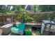 Deck needing repair and cleanup at 283 Oak Ln, New Smyrna Beach, FL 32168