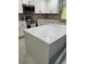 Bright kitchen features an island with white countertops and cabinets, plus stainless steel appliances at 2926 Boating Blvd, Kissimmee, FL 34746