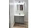 Bright bathroom featuring a vanity with storage and modern fixtures at 412 Bay Nw St, Fort Meade, FL 33841