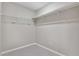 Empty walk-in closet offering ample storage space with shelving and room for organization at 4161 Leafy Glade Pl, Casselberry, FL 32707