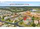 A captivating aerial view showcasing a lovely home near Disney Parks & Resorts at 426 Vista Loop, Davenport, FL 33897