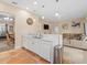 Open kitchen view showcasing an eating area and living room at 426 Vista Loop, Davenport, FL 33897