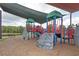 Colorful playground with slides, climbing structures, and shaded areas, ideal for Gathering fun and recreation at 839 Timber Isle Dr, Orlando, FL 32828