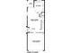 Layout of the residence's first floor, including the kitchen, great room, and garage at 11968 Sands Cv, Orlando, FL 32828