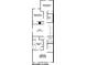 Layout of the residence's second floor, including the bedrooms, loft, and bathrooms at 11968 Sands Cv, Orlando, FL 32828
