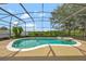 Enjoy a beautiful screened-in pool and jacuzzi with ample space for relaxation and entertainment at 14231 Sonco Ave, Windermere, FL 34786