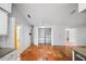Walk in pantry area with open shelving and saltillo floors at 4265 Conway Place Cir, Orlando, FL 32812