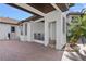 View of the porte cochere featuring a tile roof, and access to the main house and garage at 5909 Oxford Moor Blvd, Windermere, FL 34786