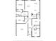 Detailed floor plan showcasing layout including primary bedroom, kitchen, living, dining, and bedrooms at 719 Tortugas St, Haines City, FL 33844