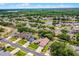 This aerial view showcases a serene residential neighborhood with a pond and beautiful homes at 7288 Winding Lake Cir, Oviedo, FL 32765
