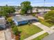 Exterior elevation of a well-maintained home with a lush green lawn and covered carport at 808 Malone Dr, Orlando, FL 32810
