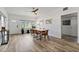 Bright and airy living room featuring contemporary furniture, neutral decor, and stylish flooring at 808 Malone Dr, Orlando, FL 32810