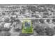 Aerial view highlighting the property lines and surrounding homes at 13505 Phoenix Dr, Orlando, FL 32828