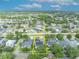 Scenic aerial view of a residential area with lush greenery, blue skies, and diverse housing options in a suburban setting at 13505 Phoenix Dr, Orlando, FL 32828