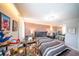 Bedroom featuring carpet, natural light, and fun superhero decor at 1631 Pontiff Pl, Davenport, FL 33896