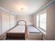 Bedroom featuring twin beds, a bright window, and modern LED accent lighting at 1631 Pontiff Pl, Davenport, FL 33896