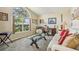 Cozy living room with large window, desk, couch, and natural light at 2598 Ekana Dr, Oviedo, FL 32765