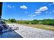Relax and unwind with serene backyard views on a spacious patio, ideal for lounging and outdoor enjoyment at 423 Pine Tree Blvd, Lake Alfred, FL 33850
