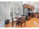 Cozy kitchen nook with a round table, seating for four, and natural light at 491 Freeman St, Longwood, FL 32750