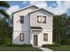 Charming two-story home featuring white siding and a welcoming front porch at 550 Orient Ave, Debary, FL 32713