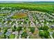 Serene suburban living with tree-lined streets and neighborhood park surrounded by a lush green canopy at 604 Fosters Grove Loop, Oviedo, FL 32765