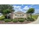 Attractive community sign at North Ridge Reserve, surrounded by lush landscaping and manicured shrubbery at 651 Taft Dr, Davenport, FL 33837
