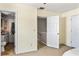 This bedroom has easy access to the bathroom and is carpeted for comfort at 706 Hillcrest St, Orlando, FL 32803