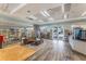 Community market with refrigerators, shelving, and seating area at 10819 Savona Way, Orlando, FL 32827