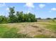 The expansive backyard boasts a blend of lush greenery and open space at 1115 Oak Bluff Dr, Davenport, FL 33837