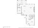 Detailed first floor plan showing kitchen, living room, bedrooms, and bathrooms layouts at 1115 Oak Bluff Dr, Davenport, FL 33837