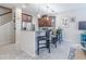 Kitchen with granite countertops, stainless steel appliances, and barstool seating at 1255 Marley Ln, Winter Springs, FL 32708
