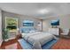 Comfortable bedroom showcasing natural lighting and modern accents at 1312 Catalina Blvd, Deltona, FL 32725