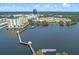 Lake view from a distance with boardwalk and community in the foreground at 136 Blue Point Way # 320, Altamonte Springs, FL 32701
