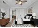 Beautifully decorated primary bedroom with stylish decor at 136 Blue Point Way # 320, Altamonte Springs, FL 32701