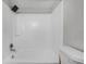 Clean white shower and tub combo at 136 Blue Point Way # 320, Altamonte Springs, FL 32701